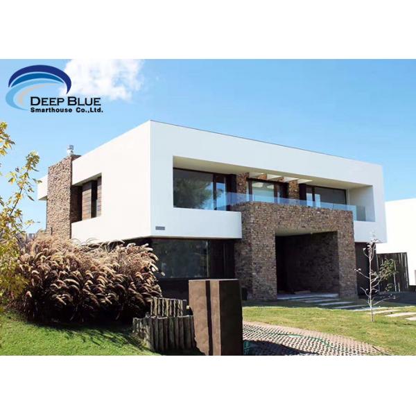 Quality Luxury Prefab Steel Houses Prefabricated home based on AS / NZS , CE Standard for sale