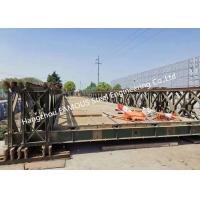 China AWS D1.1D1.5 Fabricated Steel Structures For Modular Bridges Truss Girder factory