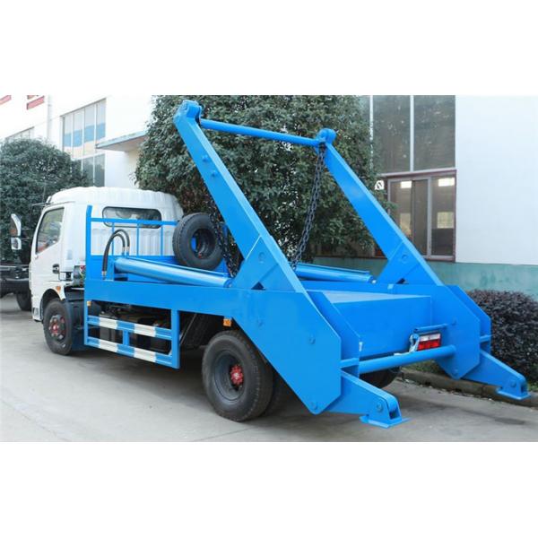 Quality Swing Arm Garbage Waste Removal Trucks Carbon Steel Waste Transport With 5CBM for sale