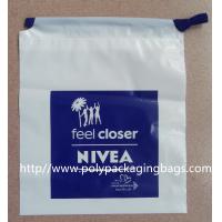 Quality Colorful CPE / LDPE Plastic Printed Drawstring Bags For Toys / Gift for sale