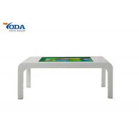 China 43 Inch LCD Touch Screen Table Coffee Table I3 I5 I7 System Menu Restaurant  factory