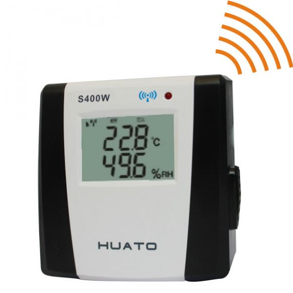 Quality 8192 Records Zigbee Data Logger Temperature Data Logger With Display White Black for sale