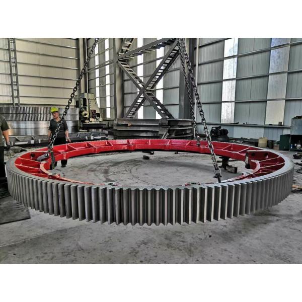 Quality M200 Max 50T Ring Mill Girth Gear Cement rotary kiln girth gear and spur gear factory price for sale