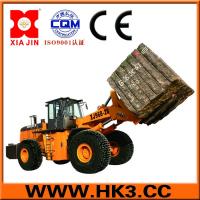 china block handler arrangement forklift loader lift equipment