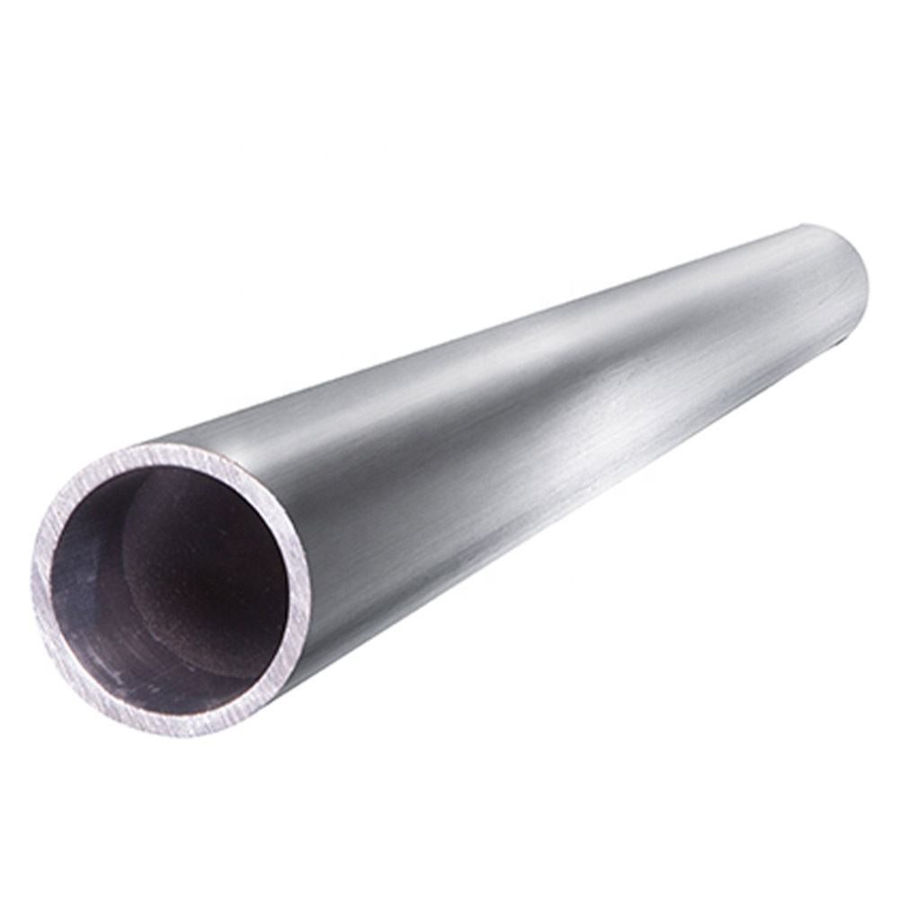 China Anodized 6061 7005 Aluminium Seamless Pipe 7075 T6 Aluminum Tube Silver factory