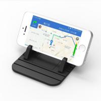 China Silicone Car Phone Holder Car Phone Mount Silicone Car Pad Mat For Dashboards Slip Free Desk Phone Stand Holder factory