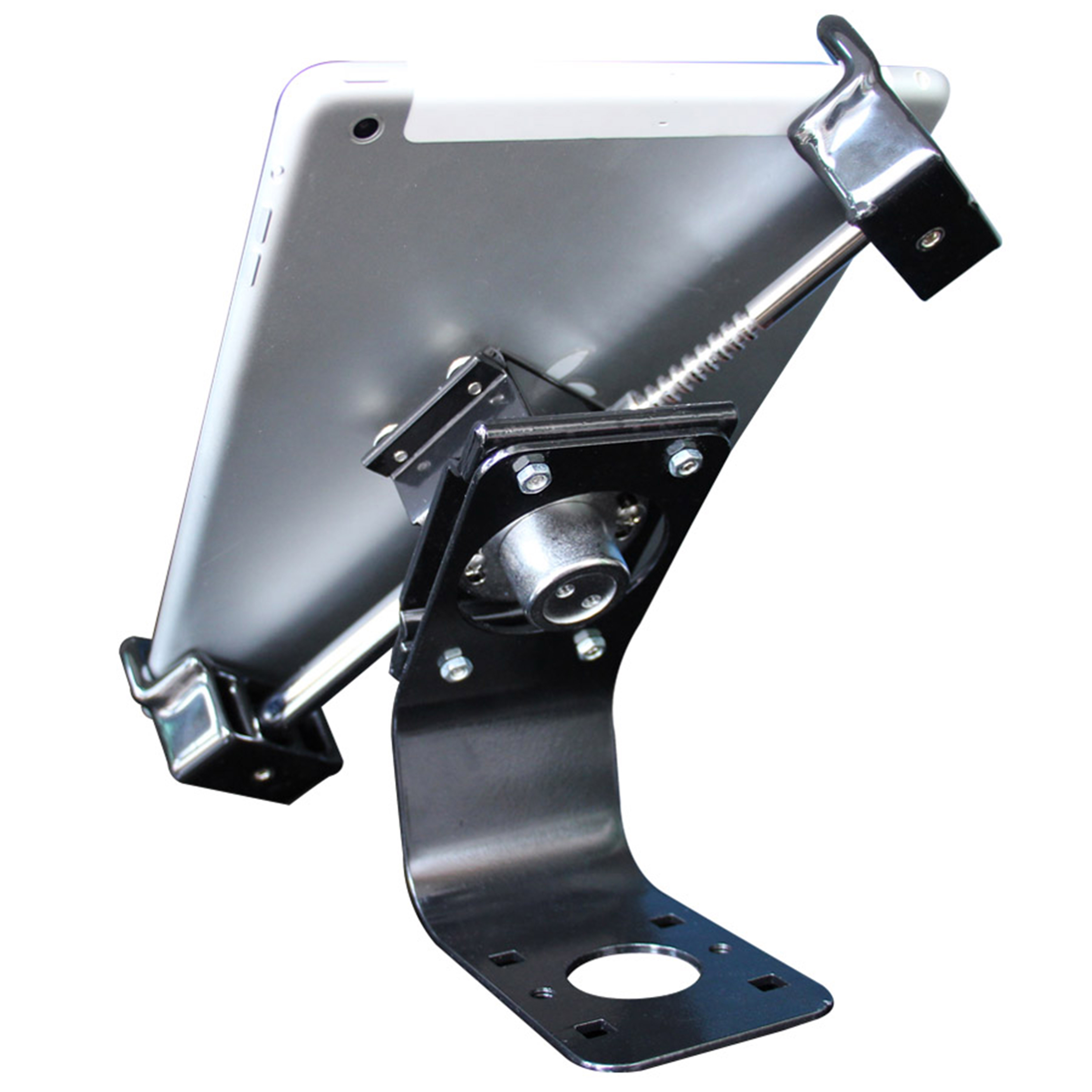 China COMER universal display for 7~10 inch tablet alloy anti-theft display stand with steel lock factory