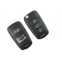 China Hyundai Car Remote  I10 I20 I30 Ix35 RKE-4A02 , 433mhz Car Alarm Flip Key for sale
