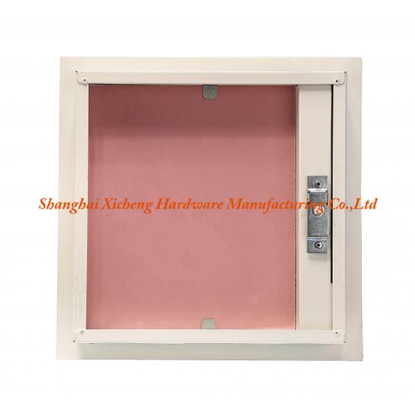 Quality Heavy Frame Steel Access Panel With Pink Plasterboard Drywall Accessories for sale