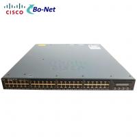 China Cisco Catalyst 3650 48 Port Gigabit Ethernet and 4x1g Uplink Network Switch WS-C3650-48TS-S factory