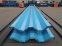 China Aluzinc Galvalume Plastic Roofing Sheet For Greenhouse Width 600mm - 1250mm factory