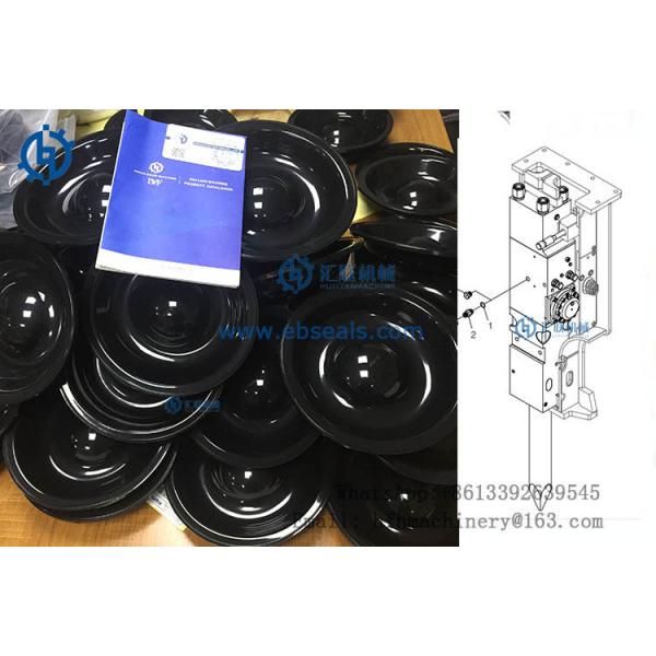 Quality Abrasion Proof Diaphragm Rubber Seal / Membrane Seal High Performance for sale