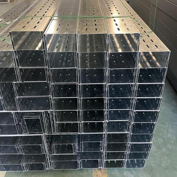 Quality Size Customized Powder Coated Cable Tray Aluminium 200kg/m Load Capacity for sale