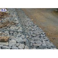 Quality Strong Rock Mesh Retaining Wall Corrosion Resistance 3 Years Warranty for sale