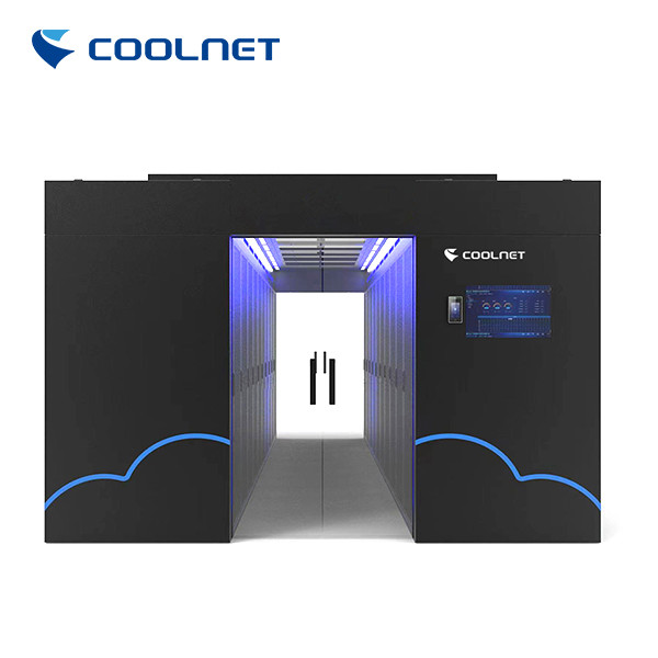 Quality Cold Aisle Containment Prefabricated Modular Data Center Air Cooling System 48u Cabinet for sale
