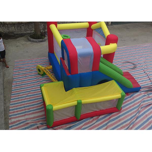 Quality 6L X 4W X 3H Mini Commercial Bounce House Combos , Inflatable Bouncers With for sale