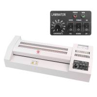 China Fast 600mm/min Laminating Speed A4 A3 Thermal Manual Laminator for Home Office School for sale