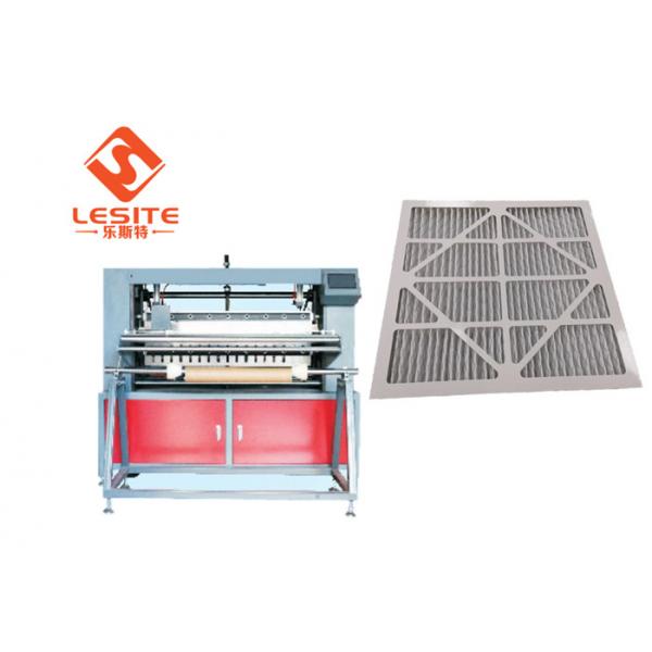 Quality CE 7.5KW Filter Paper Pleating Machine , PP Spun Filter Making Machine for sale