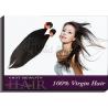 China Peruvian Virgin Human Hair Extensions , 18'' Silky Straight 6A factory