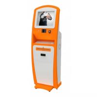 China Automatic Ticket Vending Machine Cash Credit Card Reader Kiosk Machine For Indoor factory