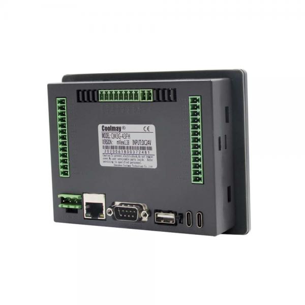 Quality 24 IO Industrial Touch Screen PLC Controller 480x272 Pixels 6W for sale