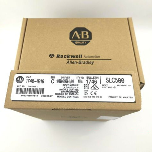 Quality 1746-IB16 Allen Bradley Module Slc 500 Analog Input Module for sale
