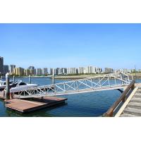 China Long Lasting Aluminum Marine Dock Ramps Durable Marine Aluminium Gangway for sale