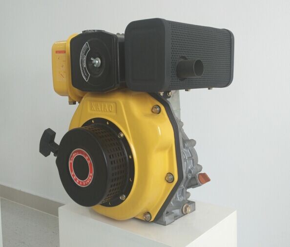 Quality Professional 3.68kva One Cylinder Small Diesel Engine 1500rpm With Recoil for sale