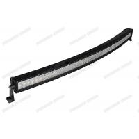 China High Intensity 50 Inch Curved LED Light Bar 10 - 32V Double Row For Trains / Boat factory