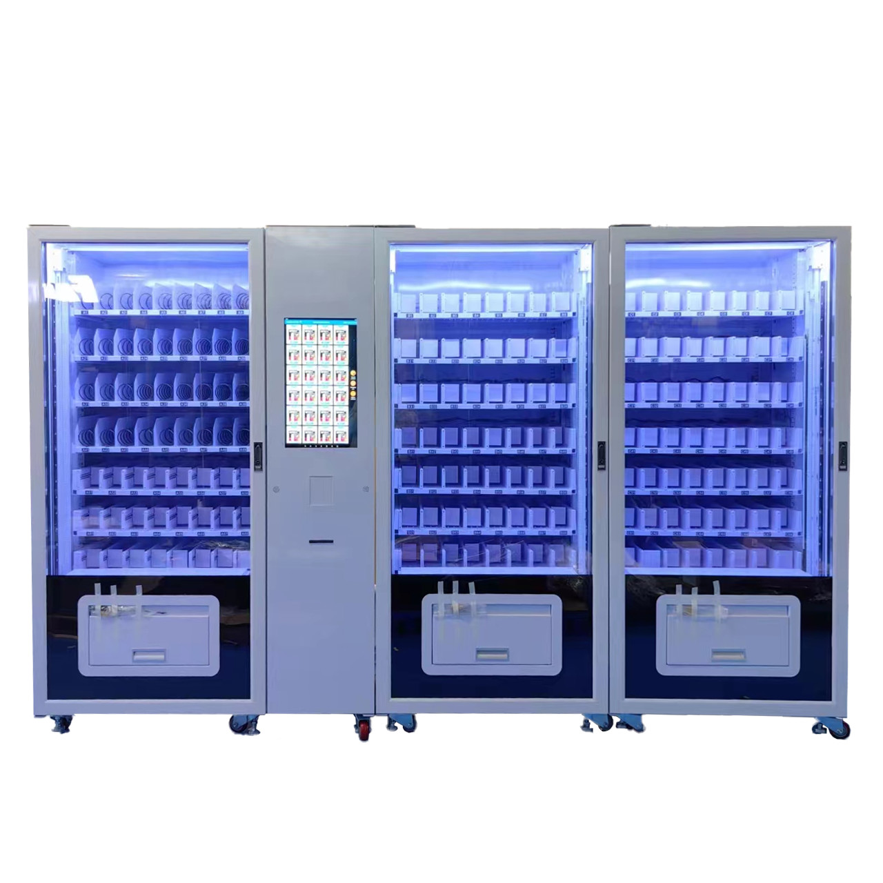 China 24 Self Service Large Capacity Combo Snacks Drink Vending Machine In Unmanned Retail Store factory