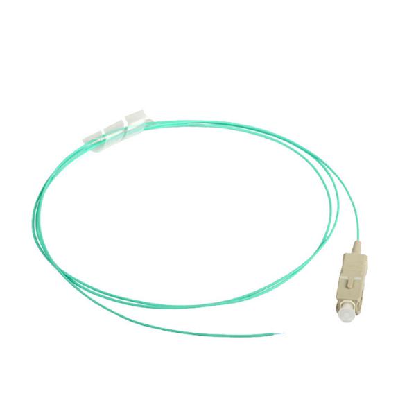 Quality Simplex 0.9mm Fiber Optic Patch Cord SC APC Optical Fiber Pigtail for sale