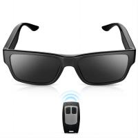 Quality G2S-32G 1080P Hidden Video Sunglasses With Two Buttons Remote Controller for sale