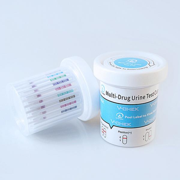 Quality Ce Approved Urine DOA Test Kit Cup Plastic Medical Rapid Test DC124 for sale