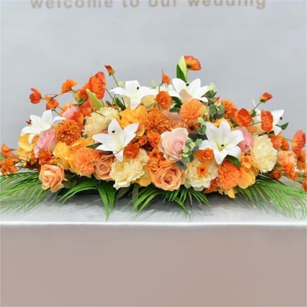 Quality Simulation Artificial Flower Business Communion Bouquet Silk Floral Arrangement for sale