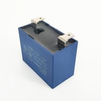 China CBB61 500V 6.0mfd Cooker Hood Capacitor With Bend Quick Connector factory