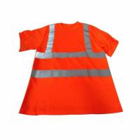 China Fluorescent Yellow Safety Vest Jacket Green Pink Reflective Workwear Uniform Reflector Shirts factory