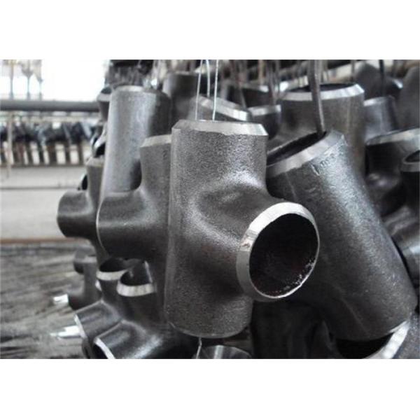 Quality Straight Reducing ASME B16.9 Tee Hot Galvanized A234 WPC 2 Inch for sale