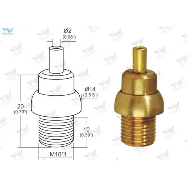 Quality Bottom Cable Exit Brass Cable Gripper Adjustable Wire Grippers No Finishing Color for sale
