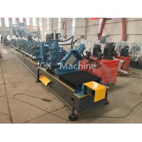 China Metal Stud And Track Roll Forming Machine 7.5KW , High Speed Metal Stud Making Machine factory
