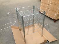 Buy cheap Clear Lacquer Retail Store Equipment 600 x 600 x 900mm Zinc Plated Table from wholesalers