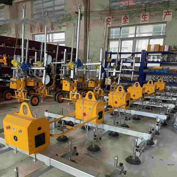 Quality Remote Electric Rotating Lift Crane Machine CE Sheet Glass Vacuum Lifter 600kg for sale