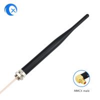 China Bulkhead Mount 3G 4G LTE Omni Antenna With Rg316 Cable MMCX Connector factory