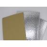 China Shock Absorption Heat Insulation Sheets , Shiny Aluminium Insulation Sheet factory