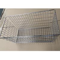China Stainless Kitchen Cabinet Metal Wire Basket / Vegetable Storage Basket factory