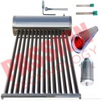 China 150L Stainless Steel Compact Non Pressurized Vacuum Tube Solar Water Heater For Shower Kitchen factory