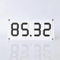 Quality Aluminum Alloy Frame Seven Segment Display Manual Turnover Price Display Board for sale