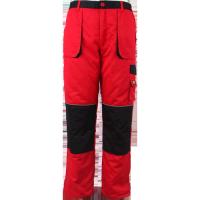 China Red polyester high visibility workwear trousers safety work clothes for sale