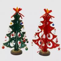China DIY Wooden Christmas Tree Gift Ornament Table Desk,Christmas Ornaments,Christmas Crafts factory