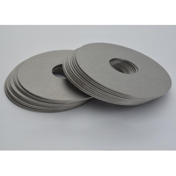 Quality 316L 304 SS Sintered Metal Filter Disc , Porous Titanium Plate 0.5um-70um for sale