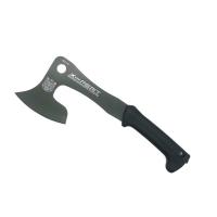 China One Piece Steel Lightweight Survival Axe Pack Hatchet with Soft Replaceable Grip Handle factory
